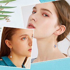 16 шт. 2-х цветные латунные звенья KK-BBC0002-30