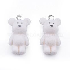 Подвески из непрозрачной смолы RESI-T053-14