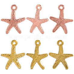 120 шт. 6 цвета подвески из сплава в тибетском стиле&nbsp;FIND-SC0016-22