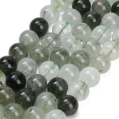 Natürlichen grünen Rutilquarz Perlen Stränge&nbsp;GG-CBAC678-A01-10mm