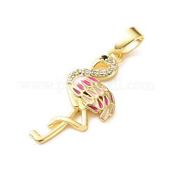 Pendentifs en laiton zircon cubique micro pavé noir&nbsp;CU-CBA2554-06G-02