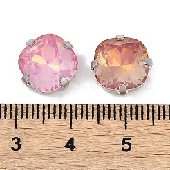 Латунные стеклянные стразы пришивные стразы RGLA-B004-11B-P