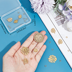 12 шт. 3 стиля подвесок из нержавеющей стали 201 и 304 STAS-CN0001-52