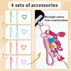 Kits de décoration pour pendentifs&nbsp;KEYC-SC0002-13A