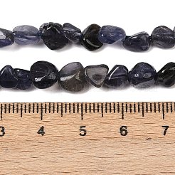 Нити из натурального иолита / кордиерита / дихроита G-A284-A02-01