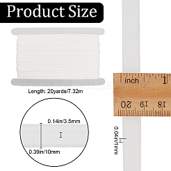 20 ярд плоского полиэстерового нескользящего эластичного шнура&nbsp;OCOR-GF0003-79C