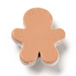 Кабошоны из непрозрачной рождественской смолы&nbsp;LS-RESI-G042-A01