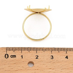 Латунные регулируемые кольца для пальцев KK-A272-04C-G