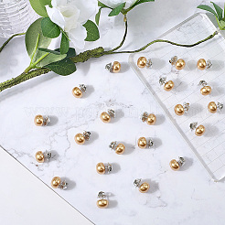 30 шт. броши из искусственного жемчуга ABS&nbsp;JEWB-GF0011-53A