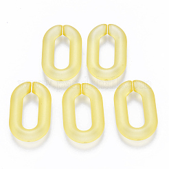 Transparentem Acryl Verknüpfung Ringe&nbsp;LS-OACR-S036-006A-K10
