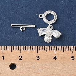 Латунные застежки-молнии из прозрачного кубического циркония KK-G531-06S