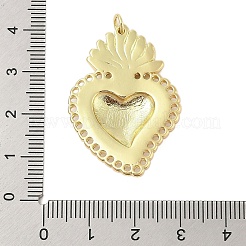 Подвески из латуни с эмалью в стойку&nbsp;KK-Z074-08G