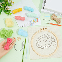 Наборы для вышивки иглами своими руками для начинающих&nbsp;DIY-WH20095-003B