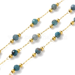 Ионное покрытие (ip) настоящие 18-каратные позолоченные цепочки из нержавеющей стали 316 AJEW-Z026-03C