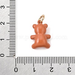 Pendentifs en laiton imprimés&nbsp;KK-CBAB1CA-10G