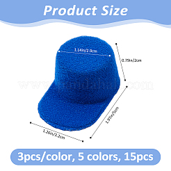 15 шт. 5-цветная шапочка для куклы EVA Craft&nbsp;DOLL-FH0001-06A