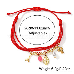 Регулируемые браслеты с подвесками из нержавеющей стали 304&nbsp;OX3951-1