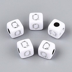 Непрозрачные акриловые бусины SACR-T035-03Q