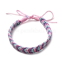 Braccialetti dell'amicizia regolabili con cordino di cotone intrecciato&nbsp;FB-CBA27E8-01D