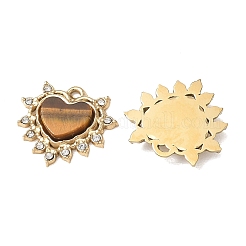 Pendentifs en œil de tigre naturel&nbsp;GG-CBA50CD-01G-01
