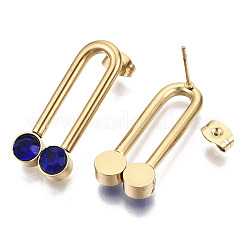 201 серьги-гвоздики из нержавеющей стали X-STAS-R115-27A-G