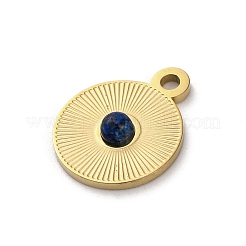 Подвески из натурального содалита&nbsp;STAS-R005-05G-02