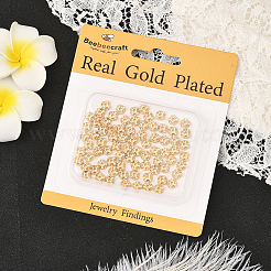 80 шт. Латунные дистанционные бусины&nbsp;KK-BBC0020-77