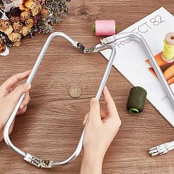 2 шт. алюминиевая ручка для сумки FIND-CA0004-80A