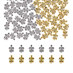 100 шт. 2 цвета бусины из сплава в тибетском стиле FIND-DC0005-17