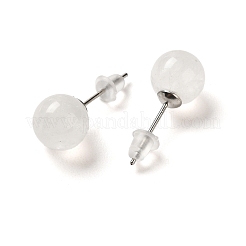 Boucles d'oreilles en cristal de quartz naturel&nbsp;X-G-B075-02P-03