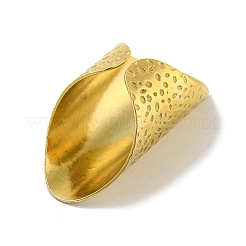 Широкое кольцо из нержавеющей стали 304 RJEW-C067-10G