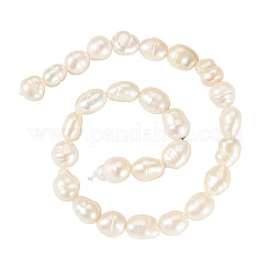 1 нити натурального барочного жемчуга кеши жемчужные бусины нити&nbsp;PEAR-TA0001-13