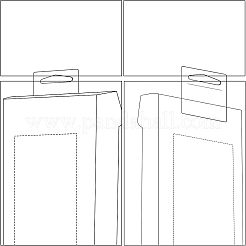 312 шт. самоклеящиеся петельки для подвешивания домашних животных&nbsp;CDIS-NB0001-27