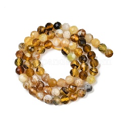 Природные желтые опал бусины пряди&nbsp;LS-G-RM2025-A35-6mm