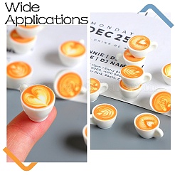 50pcs 5 Arten undurchsichtige Harzanhänger&nbsp;RESI-CJ0005-23