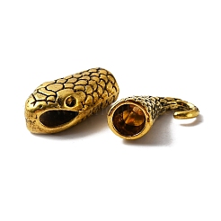 Stile tibetano gancio lega e fermagli s-gancio&nbsp;FIND-WH0111-122AG