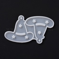 Силиконовые формочки для подвесок в виде шапки ведьмы своими руками.&nbsp;LS-DIY-D060-17