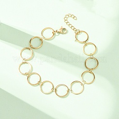 Браслеты-цепочки из нержавеющей стали 304&nbsp;BJEW-P373-02D-G