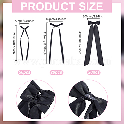 90 Stück Polyester-Kleidungsaccessoires&nbsp;DIY-ME0003-16