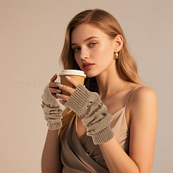 Нарукавники из акриловых волокон для женщин и девочек&nbsp;AJEW-WH20128-018A