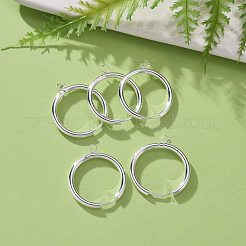 201 boucles d'oreilles créoles en acier inoxydable&nbsp;STAS-P283-01L-S