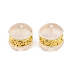 Силиконовые гайки для ушей SIL-L004-01G