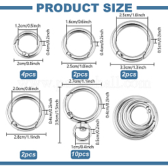 20 шт. 5 стиля застежки-защелки из цинкового сплава FIND-PH0025-09P