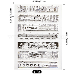 Klare Silikonstempel&nbsp;DIY-WH0504-51G
