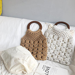 Деревянные ручки сумки WOOD-PH0008-45