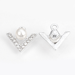 Подвески из сплава и страза&nbsp;PALLOY-T027-03P