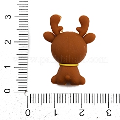 Рождественские силиконовые бусины SIL-H008-01C