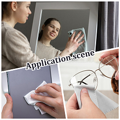 7 шт. салфетка из микрофибры для чистки очков&nbsp;AJEW-GF0012-54