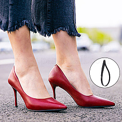 4 пара двухцветных шнурков из искусственной кожи AJEW-DR0001-45