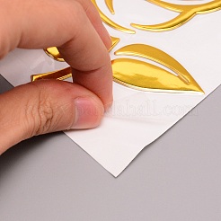 Водонепроницаемые пластиковые наклейки на стены DIY-WH0185-20A